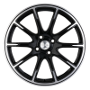 Khomen  1707 (Lada Vesta)  6,5\R17 4*100 ET50 d60,1  BLACK MATT-FP